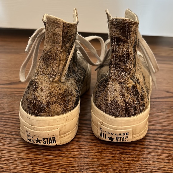 Metallic Brown Converse Size 7 Women's - Picture 4 of 6